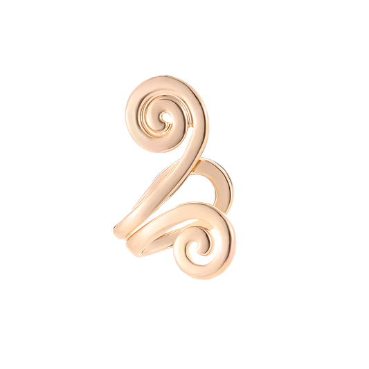 Elegant Gold Ear Cuff No Piercing Needed